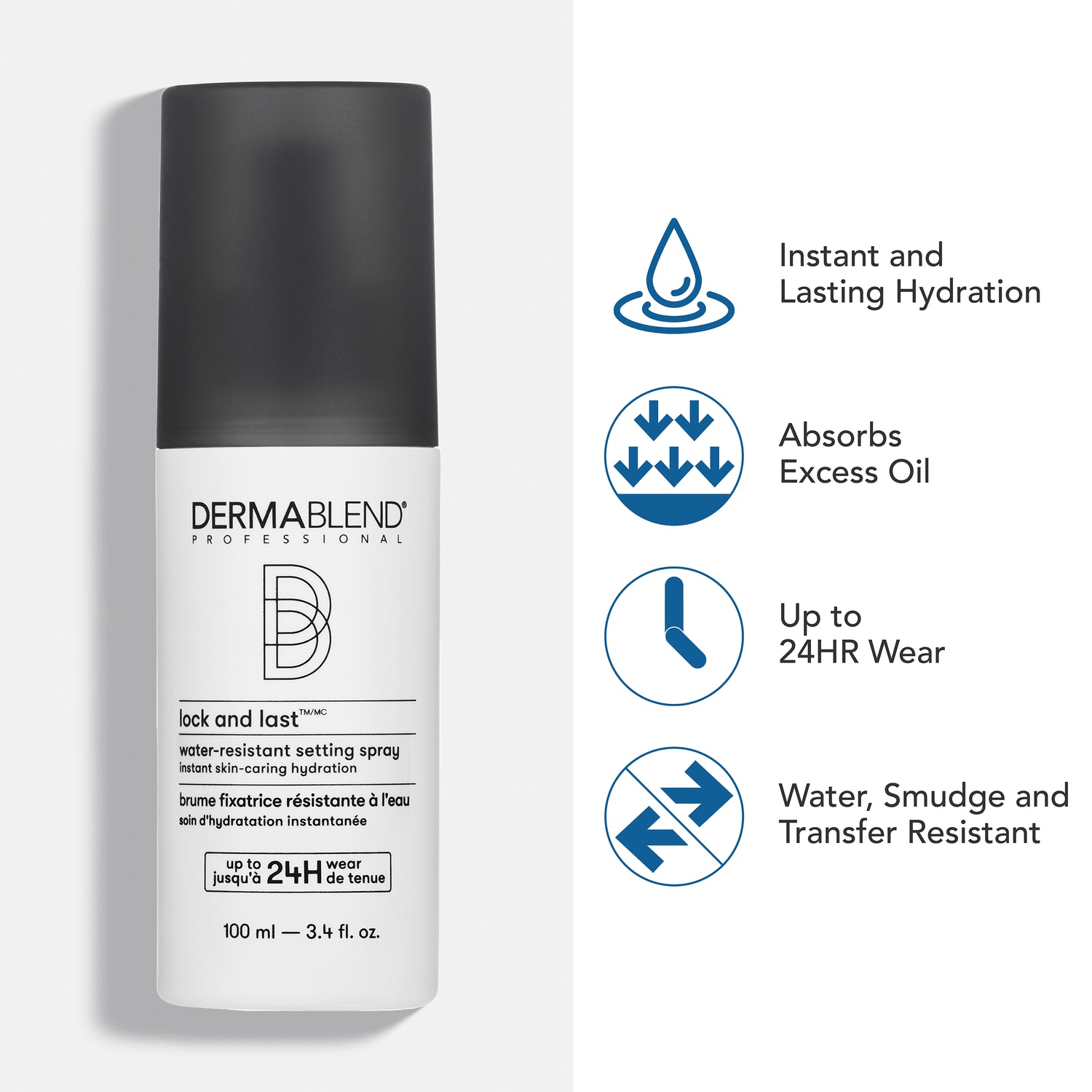 Lock & Last® Water-Resistant Setting Spray