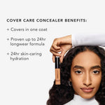 Coverage Conceler Cover Care Full Coverage Concealer | Long-Wear, Matte Finish Concealer ...