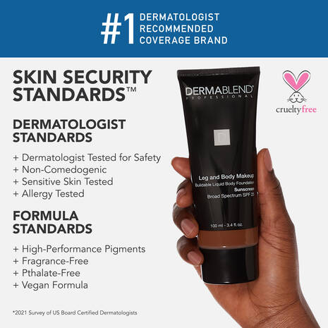 Leg and Body Makeup Dermablend Professional